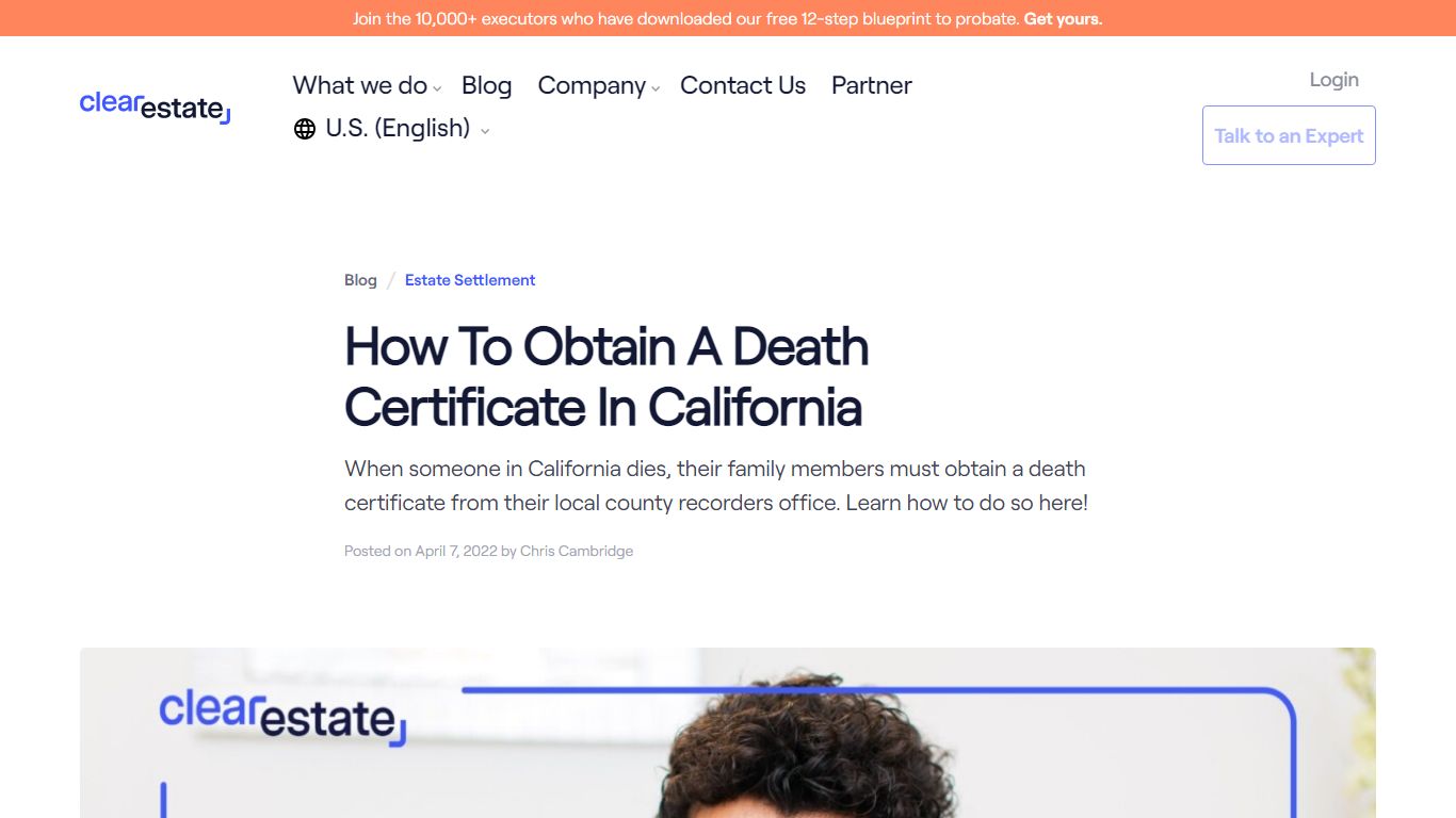 How To Obtain A Death Certificate In California - ClearEstate